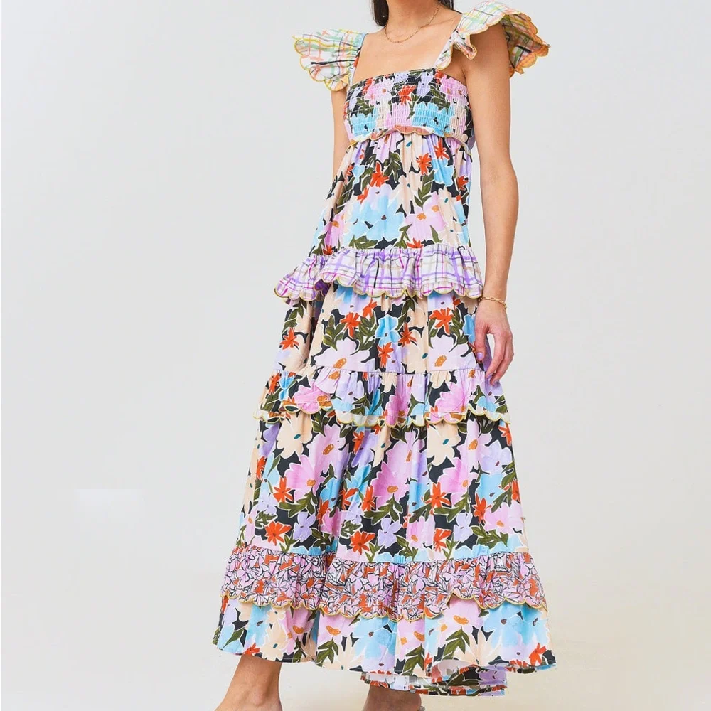 Celia B Women's Multicolor Kaira Dress Size XL NWOT - Picture 2 of 8